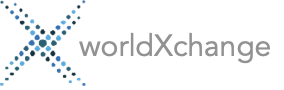 worldXchange logo grey